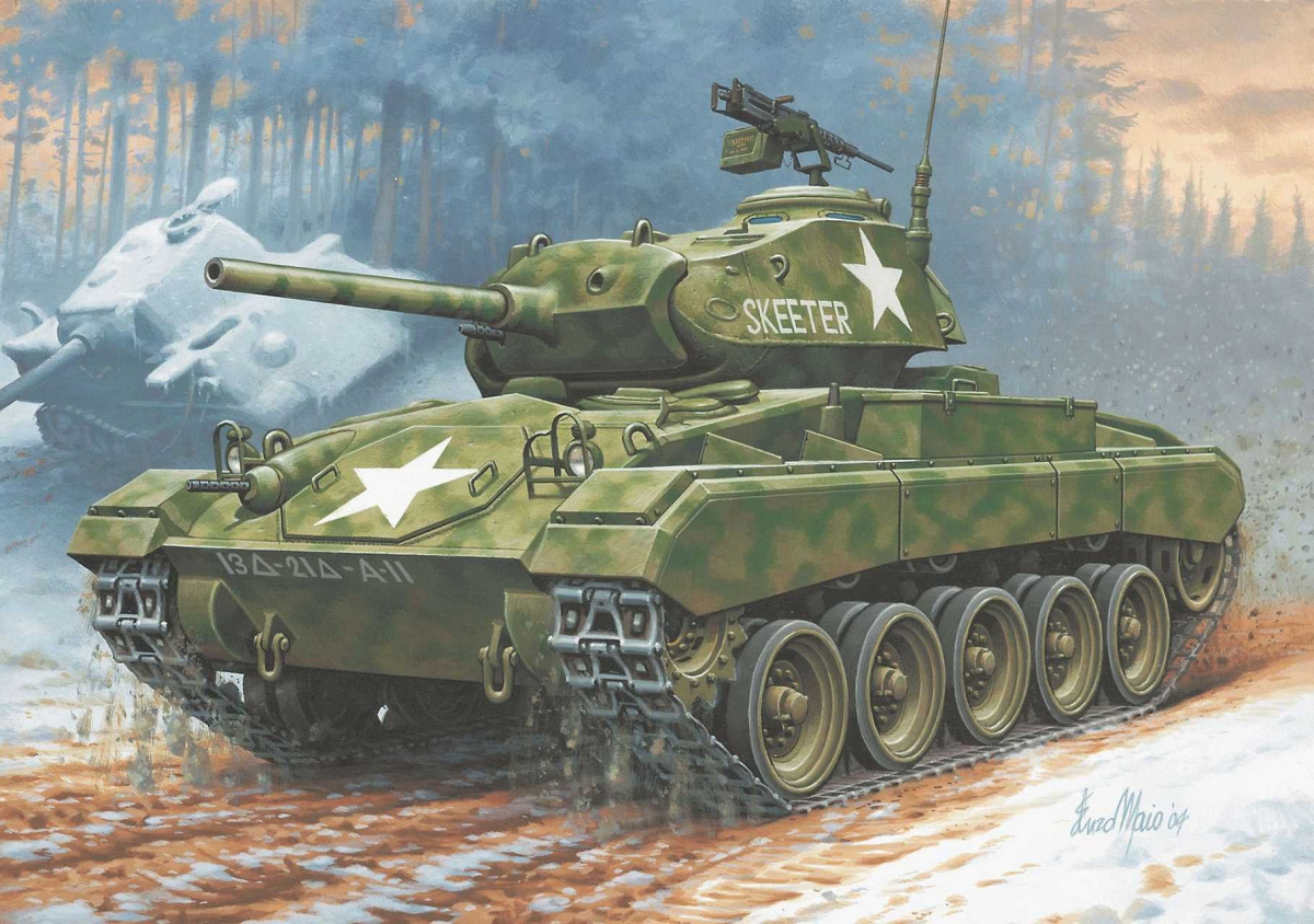 Kit Para Montar Revell Tanque De Guerra M Chaffee Pe As Rev